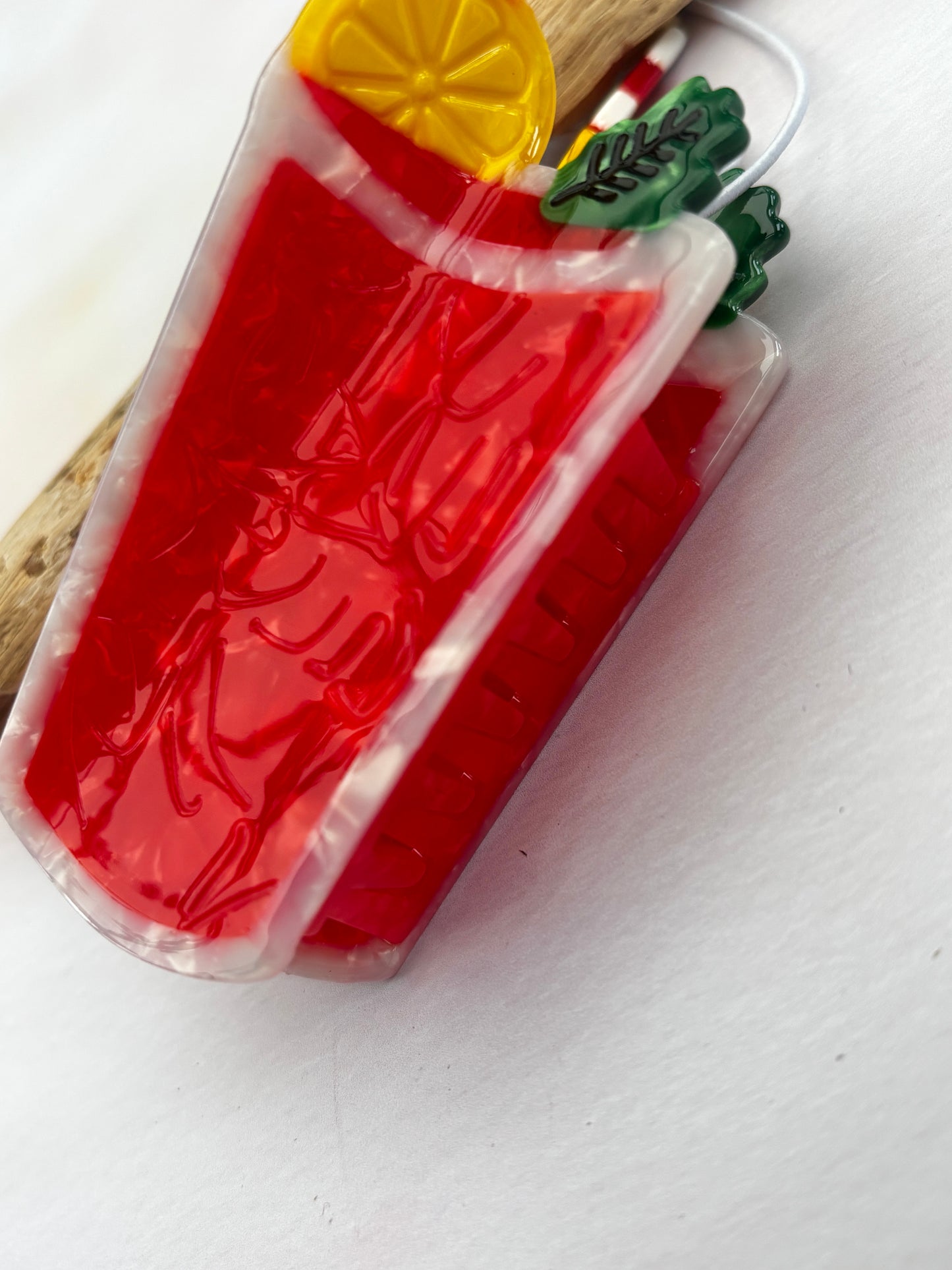 Fruit Cocktail Hair Claw Clip