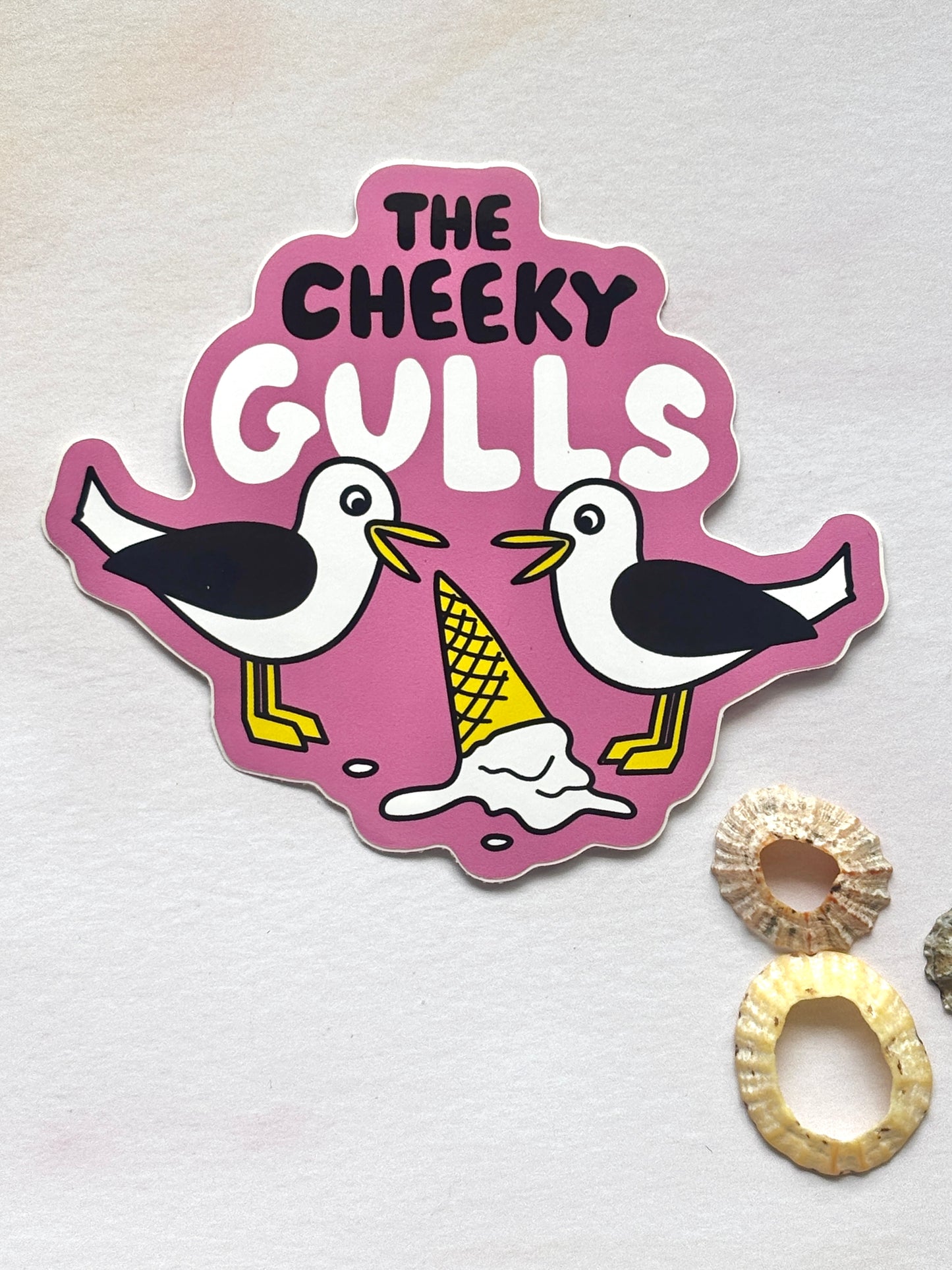 Gull Life: Big Shiny Seagull Sticker Collection