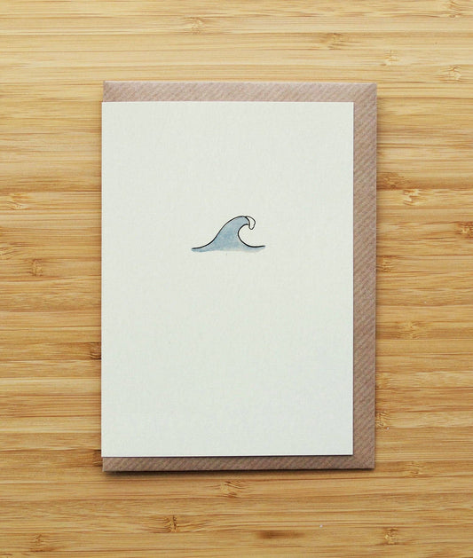 Tiny Wave Greetings Card