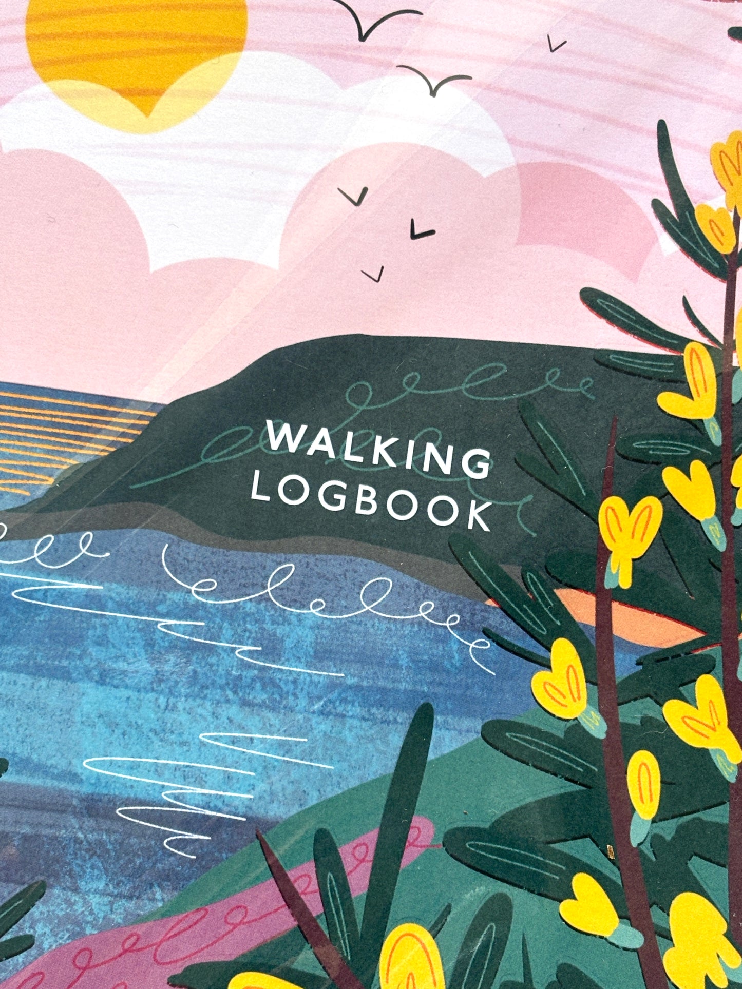 Walking Log Book Walk Diary Notebook Journal