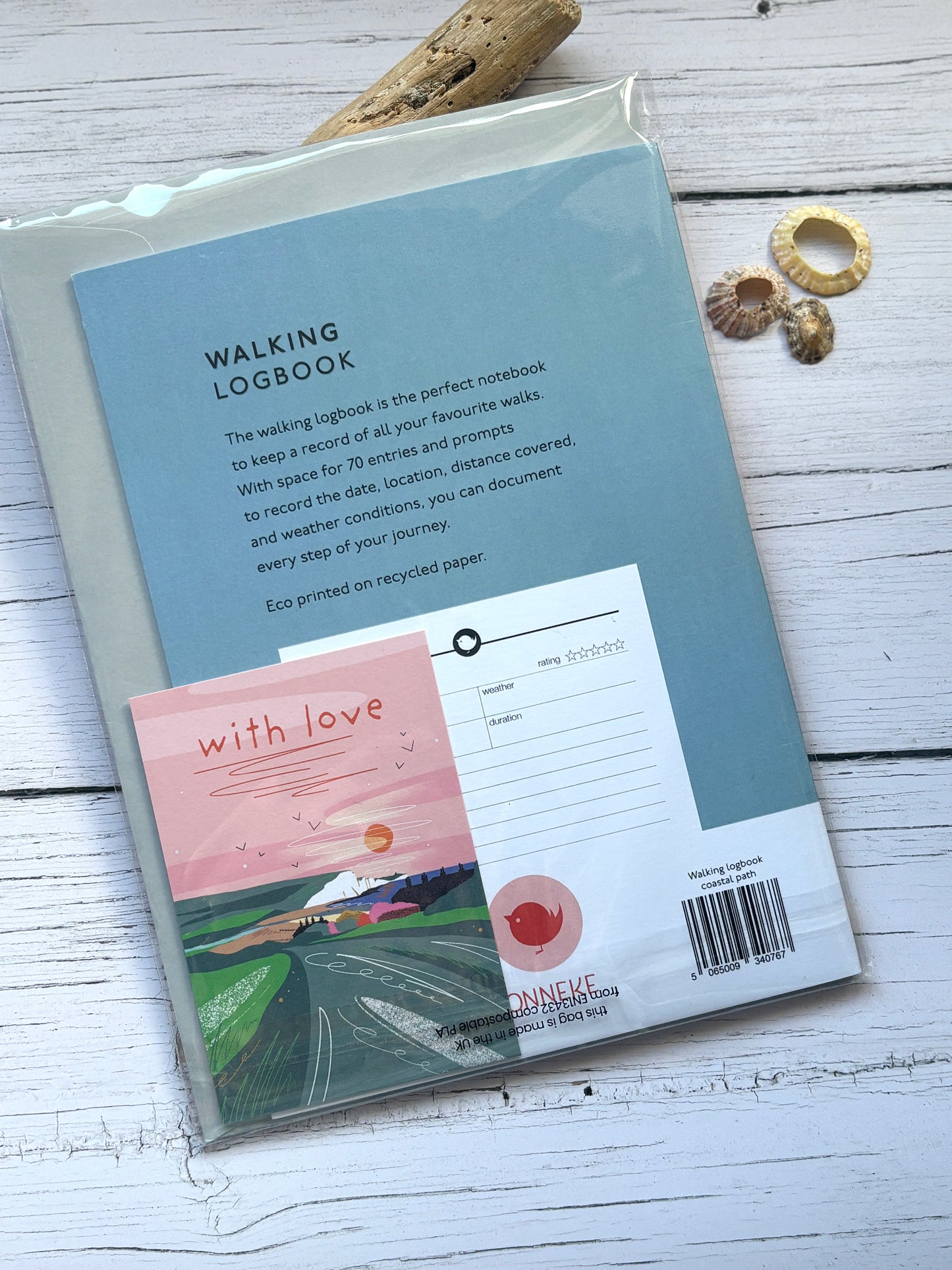 Walking Log Book Walk Diary Notebook Journal
