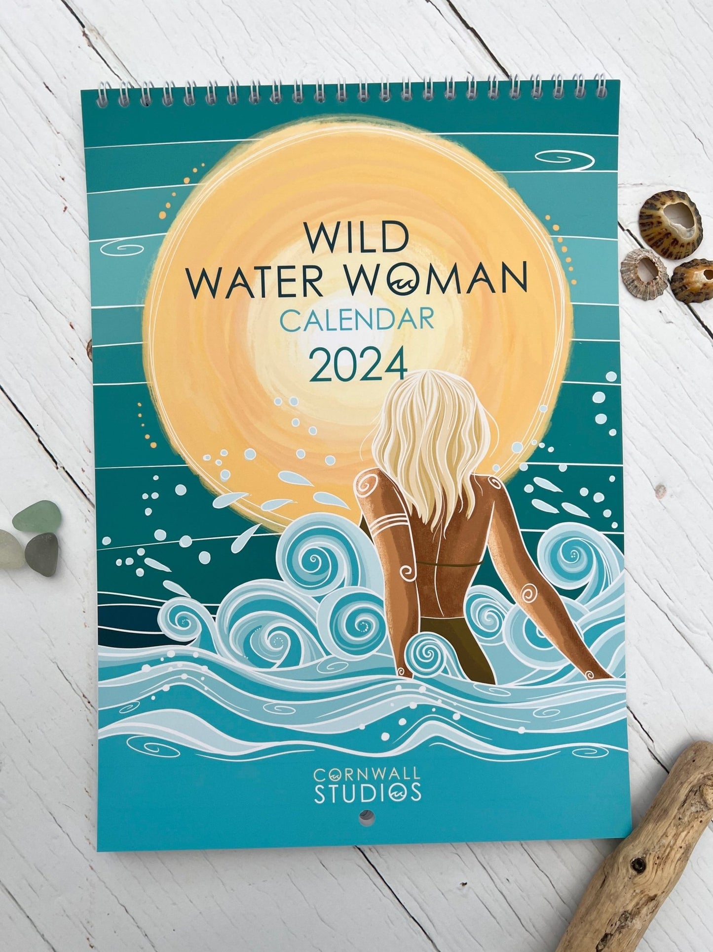 Wild Water Woman 2024 Calendar 🗓️ - Readymoney Beach Shop