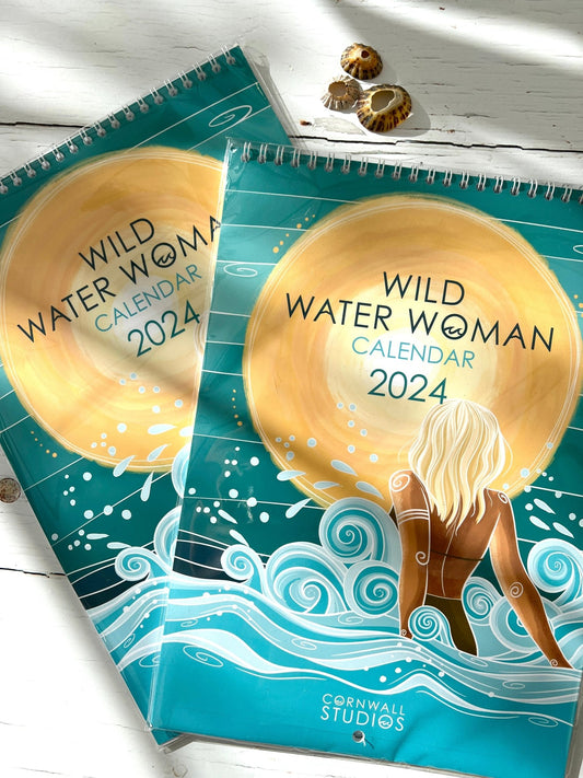 Wild Water Woman 2024 Calendar 🗓️ - Readymoney Beach Shop