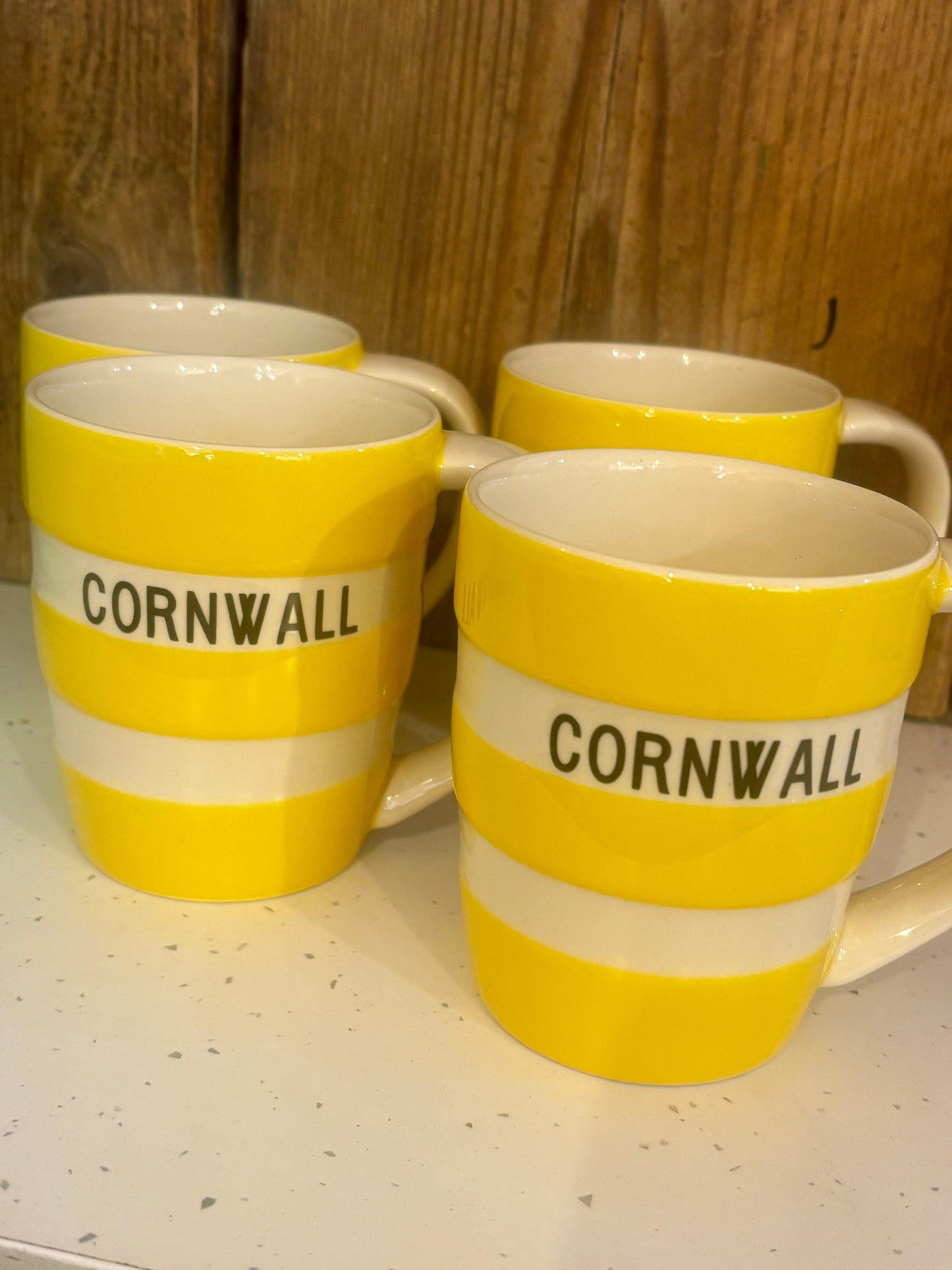 Limited Edition Yellow Cornwall Cornishware Mug