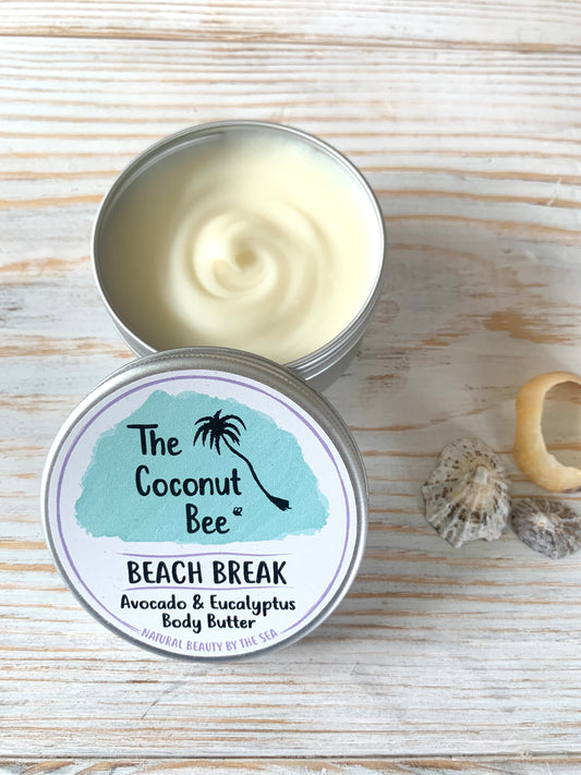 beach break eucalyptus & avocado body butter