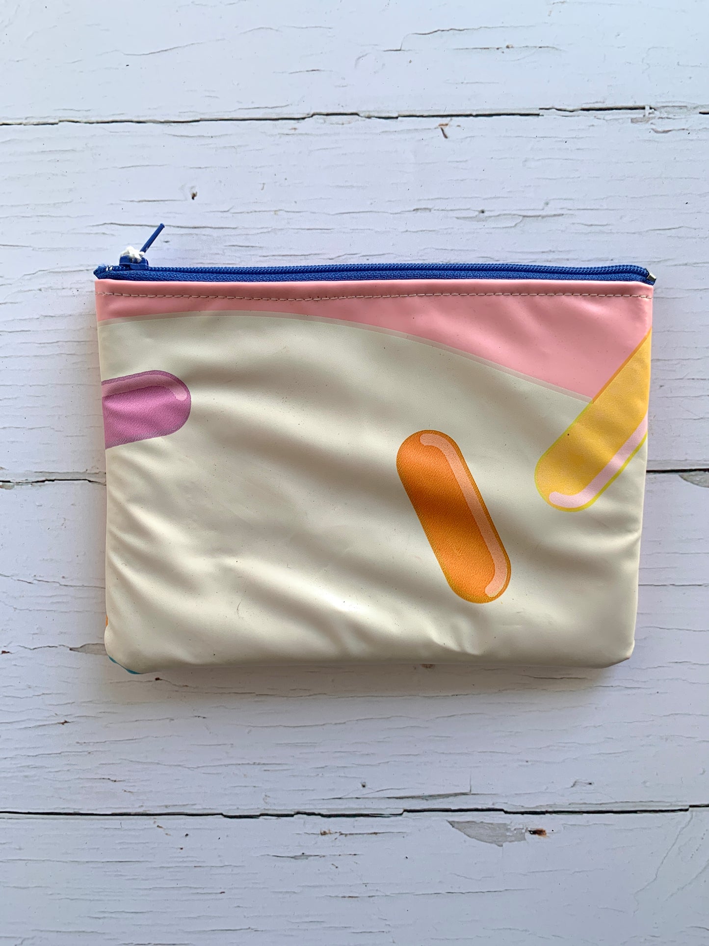 Wyatt & Jack upcycled inflatable zipped pouches