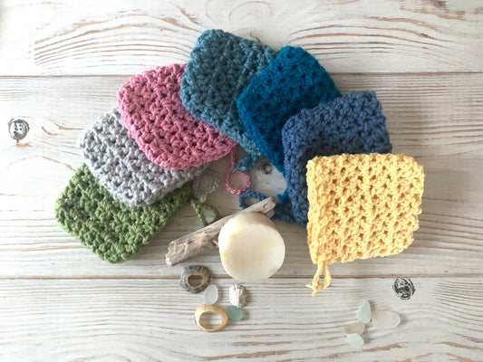 crochet soap saver bags
