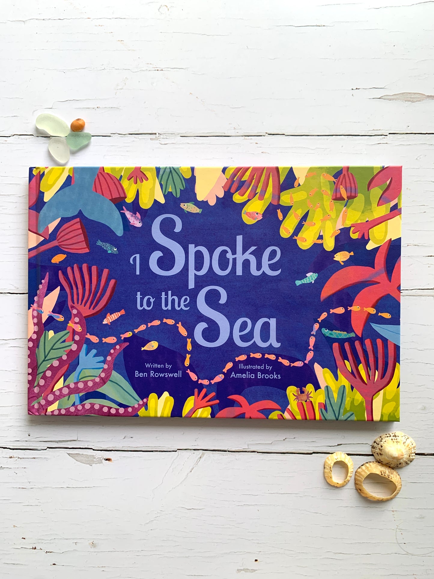 I Spoke to the Sea, an illustrated storybook