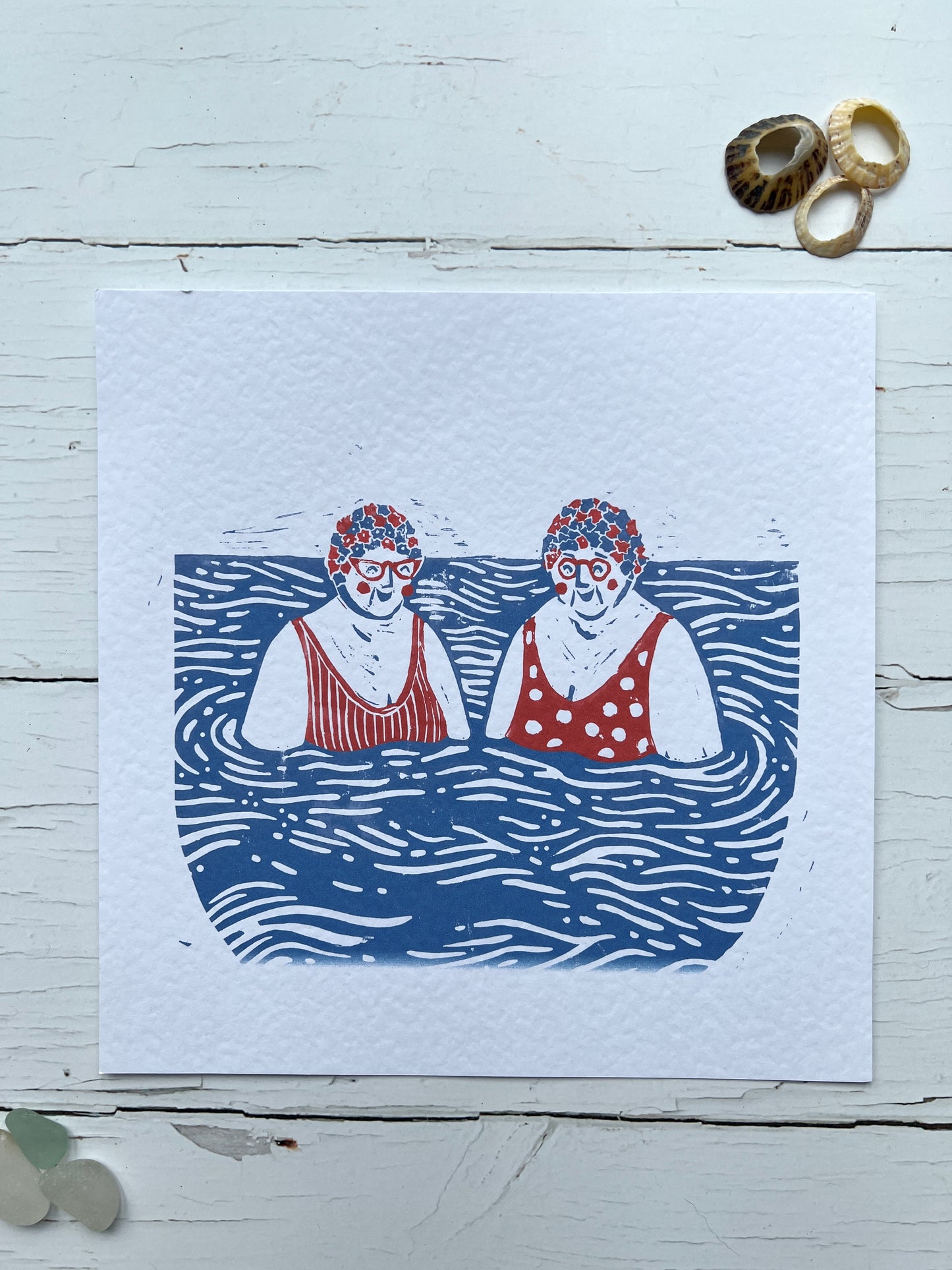 Swimming Ladies Prints