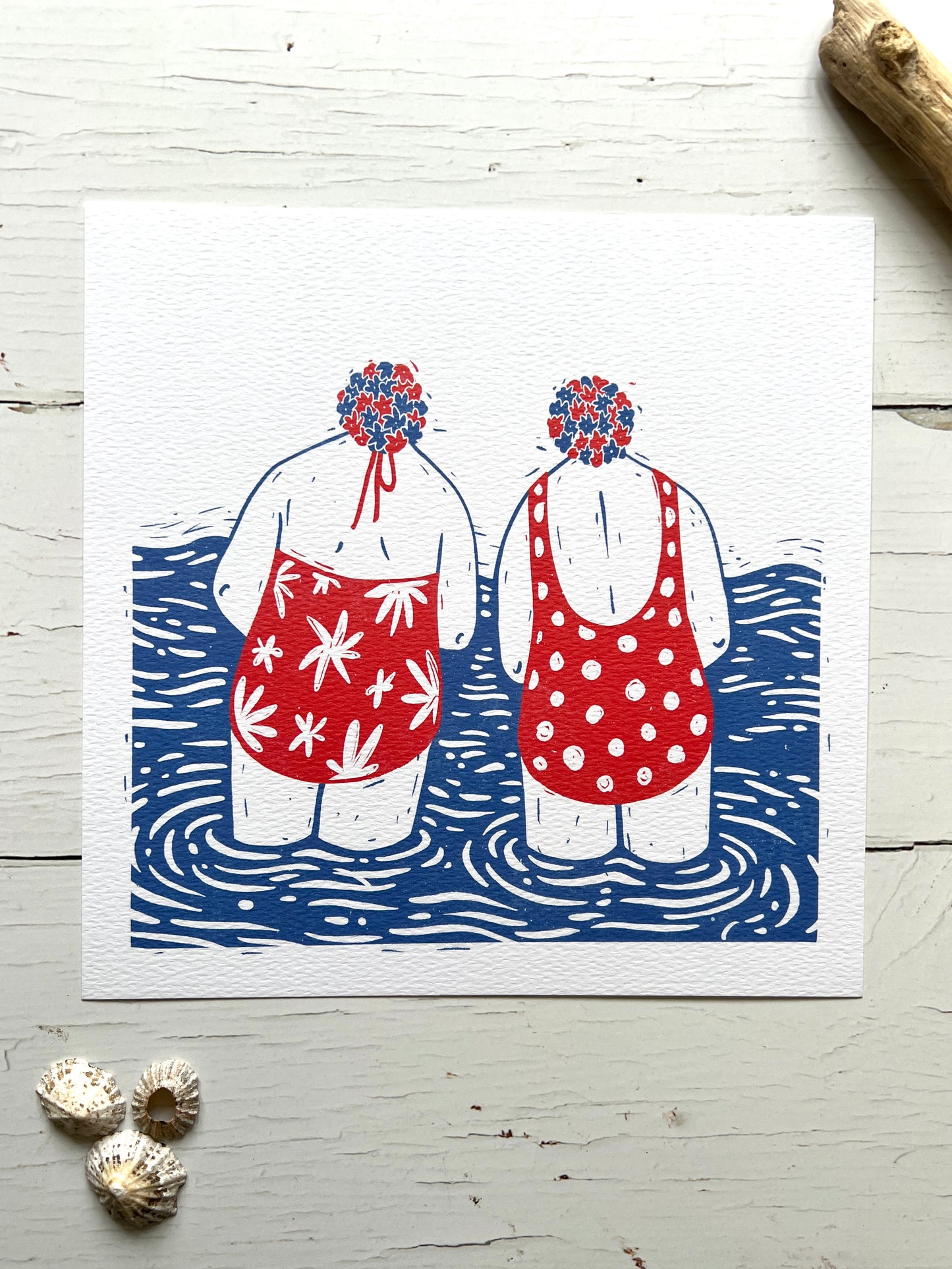 Swimming Ladies Prints